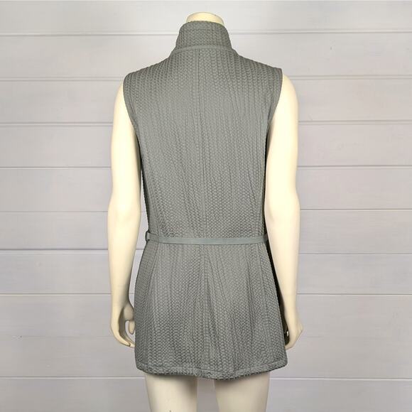 Worth Women's Olive Textured Vest - Picture 7 of 14